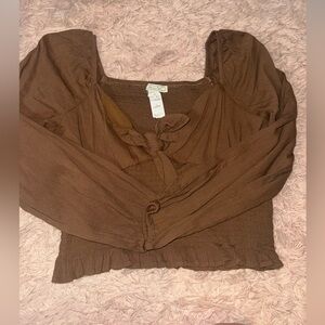 AE Brown Women's Top
